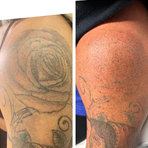 faded rose tattoo